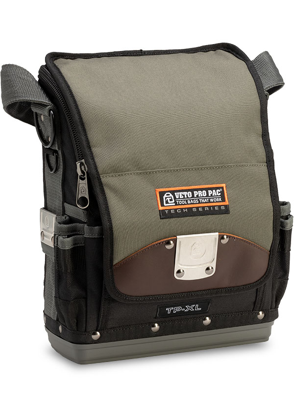 Bolso Porta Herramientas TP‑XL Veto Pro Pac con Bolsillo para Tablet – Profesional y Resistente