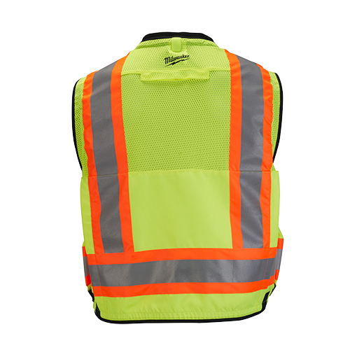 Chaleco Minero Surveyor Alta Visibilidad Amarillo Milwaukee - Imagen 3