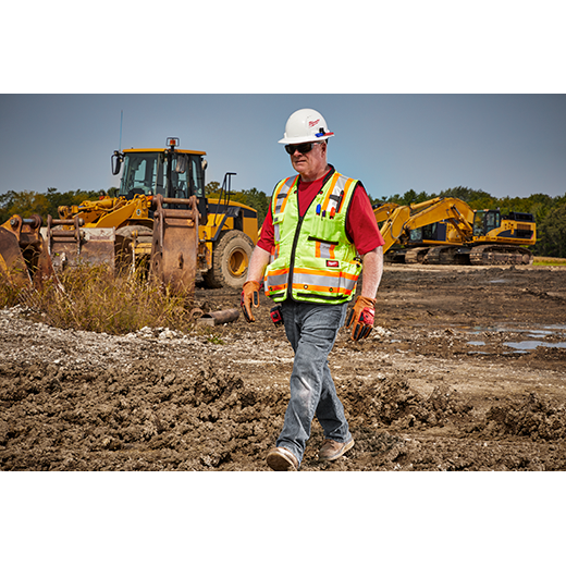 Chaleco Minero Surveyor Alta Visibilidad Amarillo Milwaukee - Imagen 4