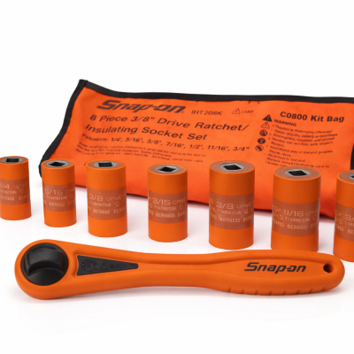 Juego dados aislados no conductivos Snap-on 8pzs IHT208K