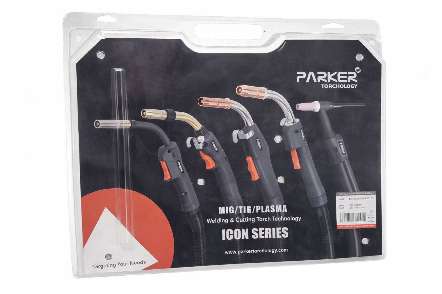 Torcha TIG WP17V Parker 150A cable PVC 25ft - Imagen 3