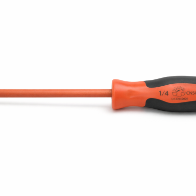 Destornillador plano soft-grip 1/4in aislado 1000V Snap-on