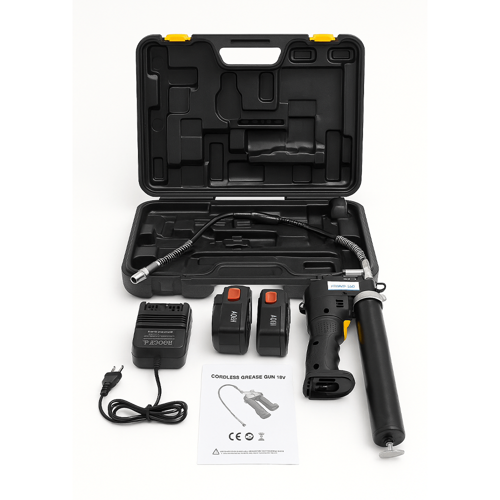 Kit pistola engrasadora inalámbrica recargable 18V - Imagen 3