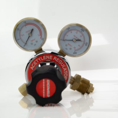 Regulador de Acetileno RE004 Excoweld cuerpo bronce