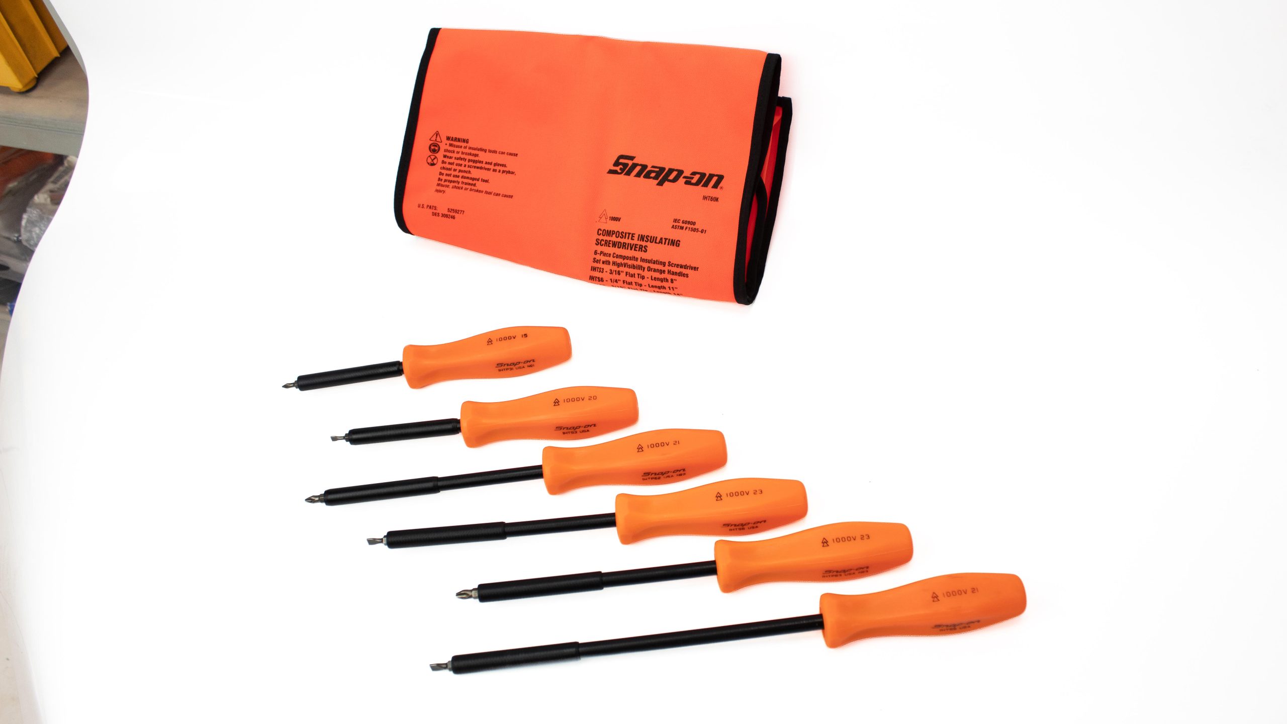 Juego destornilladores no conductivos Snap-on 6pzs CNSGDX60 - Imagen 4