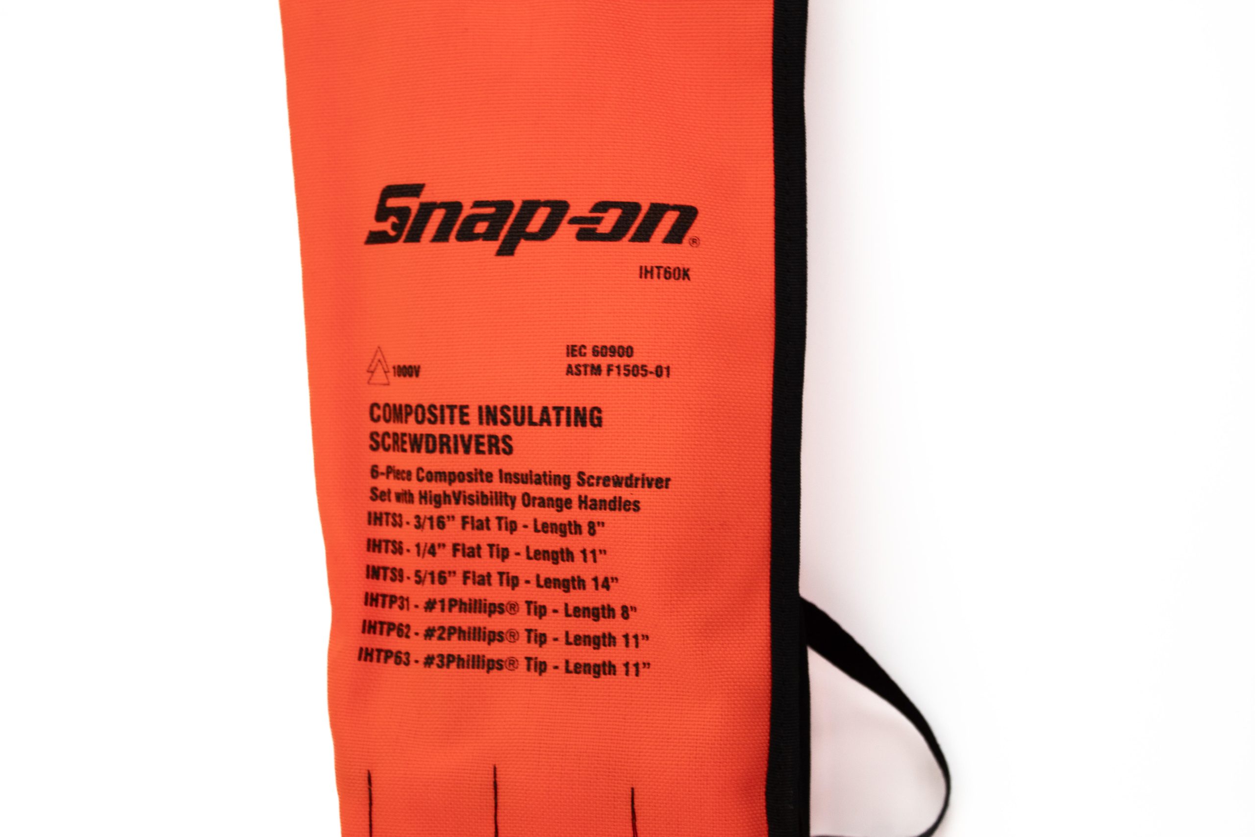 Juego destornilladores no conductivos Snap-on 6pzs CNSGDX60