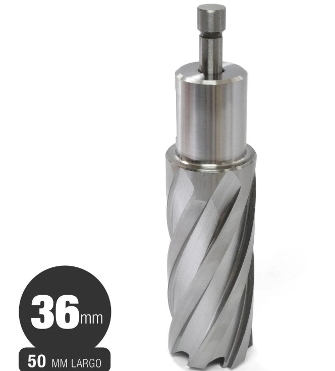 FRESA ANULAR 36MM TOMA WELDON 50MM ISESA