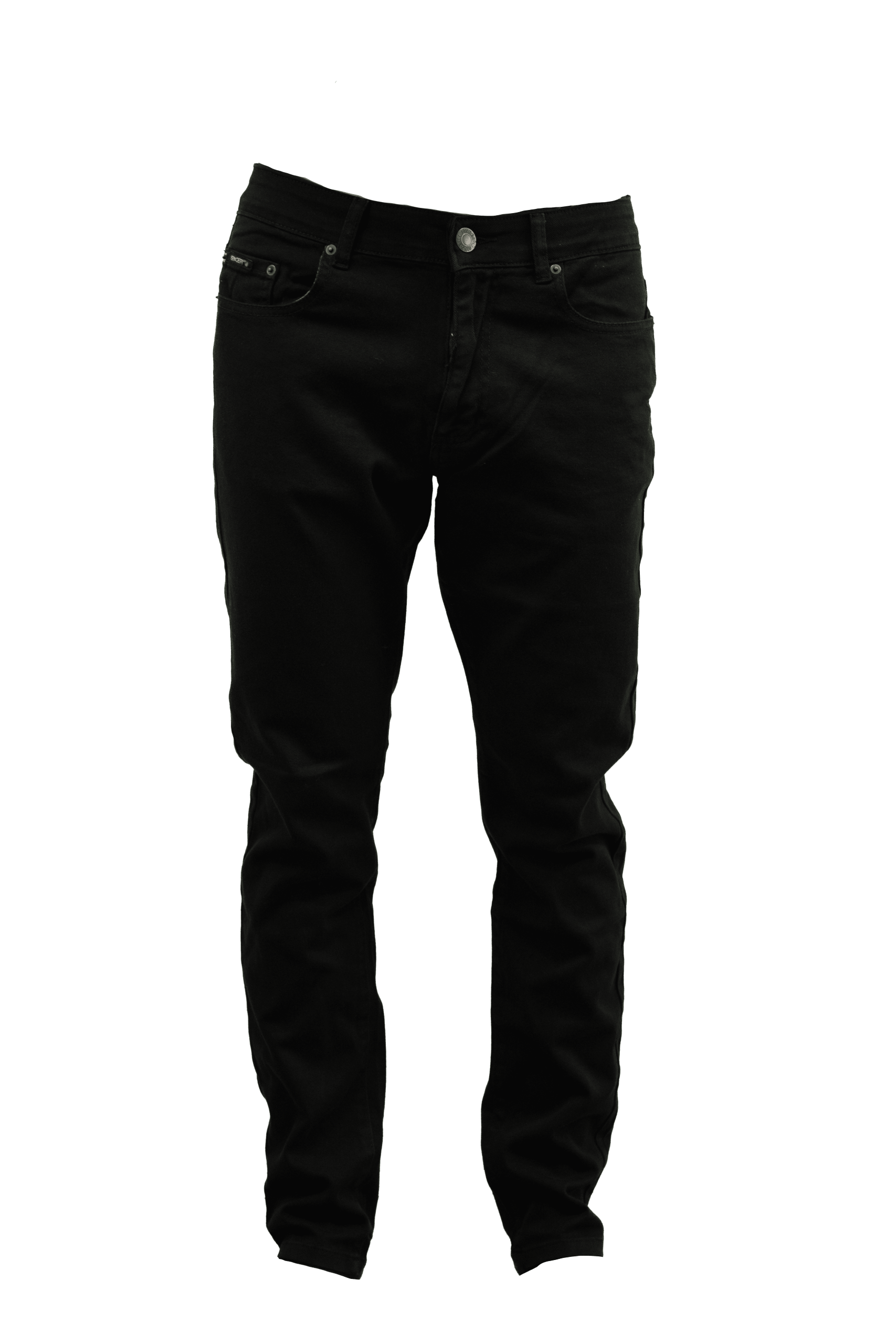 JEANS HOMBRE CORTE RECTO CLASICO NEGRO 38 Singer - Imagen 3