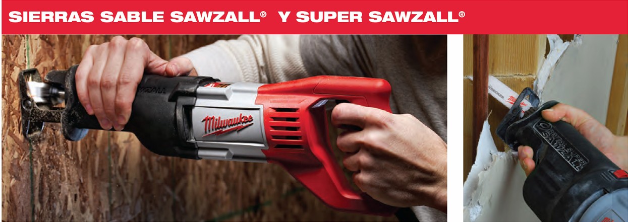 JUEGO DE SIERRA SABLE 110v MILWAUKEE 6509-31
