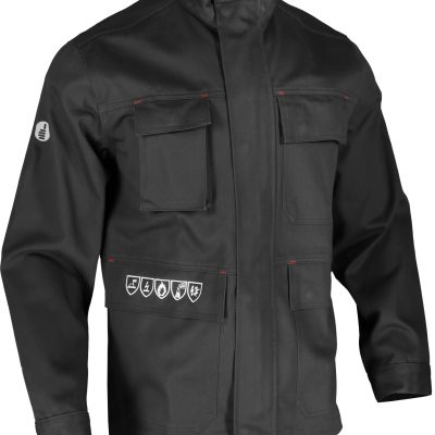 Chaqueta Multirriesgo Ignífuga Algodón Carbono 350 g/m2