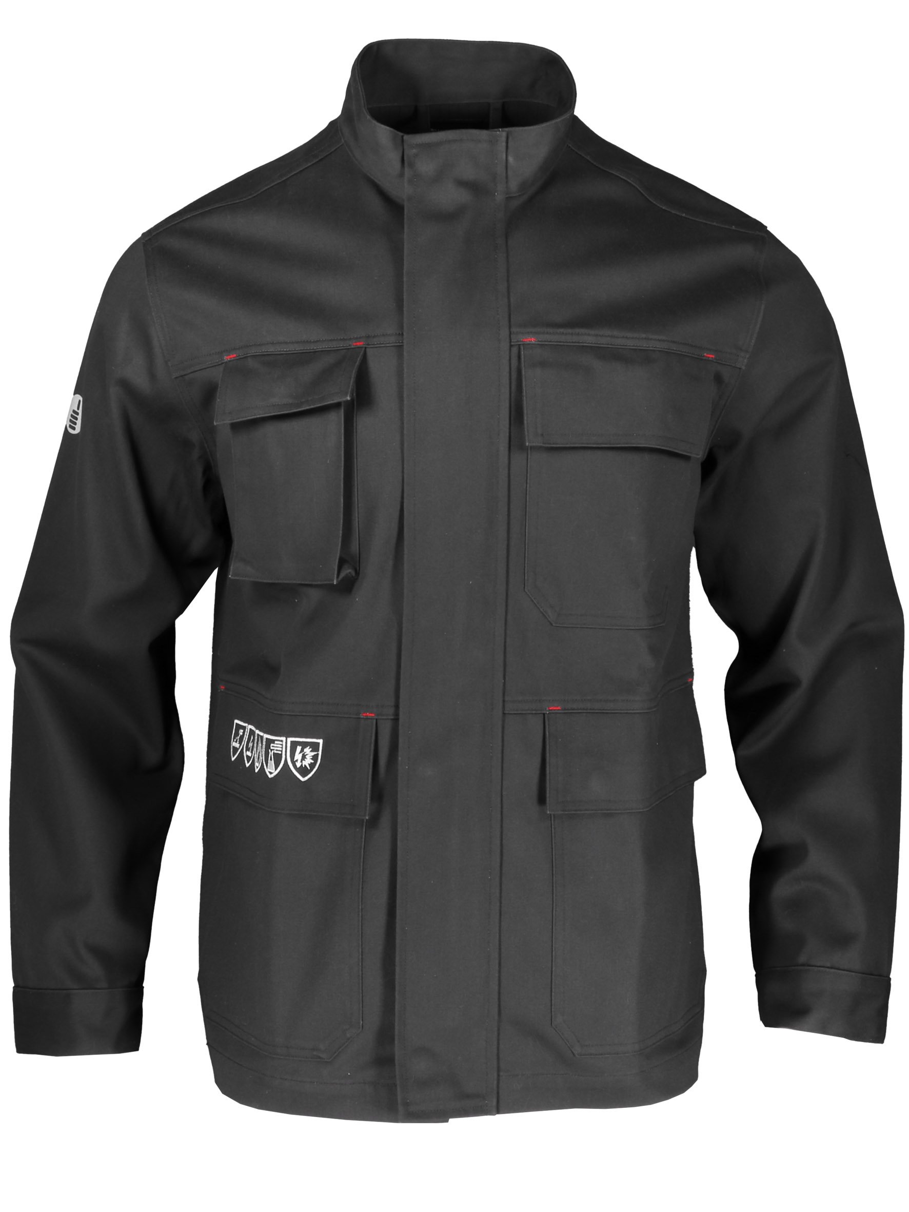 Chaqueta Multirriesgo Ignífuga Algodón Carbono 350 g/m2 - Imagen 5