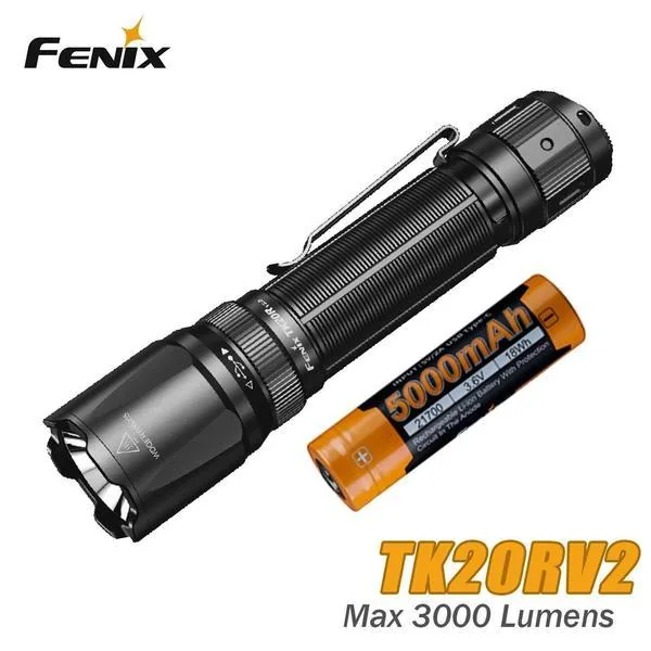 Linterna táctica recargable LED FENIX TK20R 1000 lumens