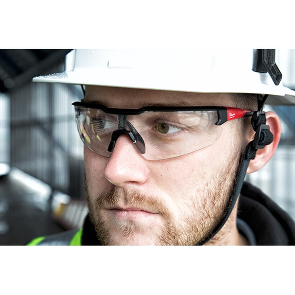Lentes De Seguridad Flexibles Anti Rayas Y Neblina Lente Transparente Milwaukee MWK 48‑73‑2001 - Imagen 4