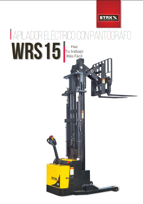 APILADOR ELECTRICO PANTOGRAFO HASTA 1500KG ELEVACION 4,5MT - Imagen 3