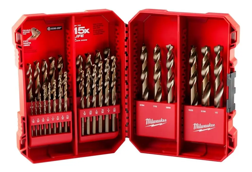 Redhelix Set Brocas Cobalto 1/16 A 1/2In 29Pz En Caja