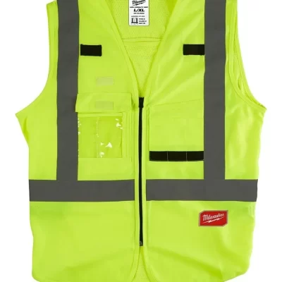 Chaleco Seguridad Alta Visibilidad Clase 2 Talla S/M Color Amarillo
