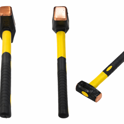 MACETA CABEZA COBRE 4LB EMPUÑADURA FIBRA VIDRIO LARGO 12IN