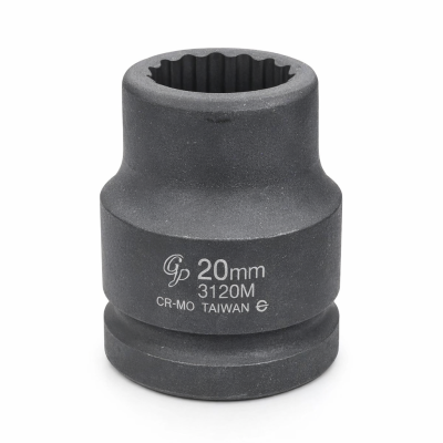 DADO IMPACTO ESTANDAR C-3/4 POLIGONAL 20MM