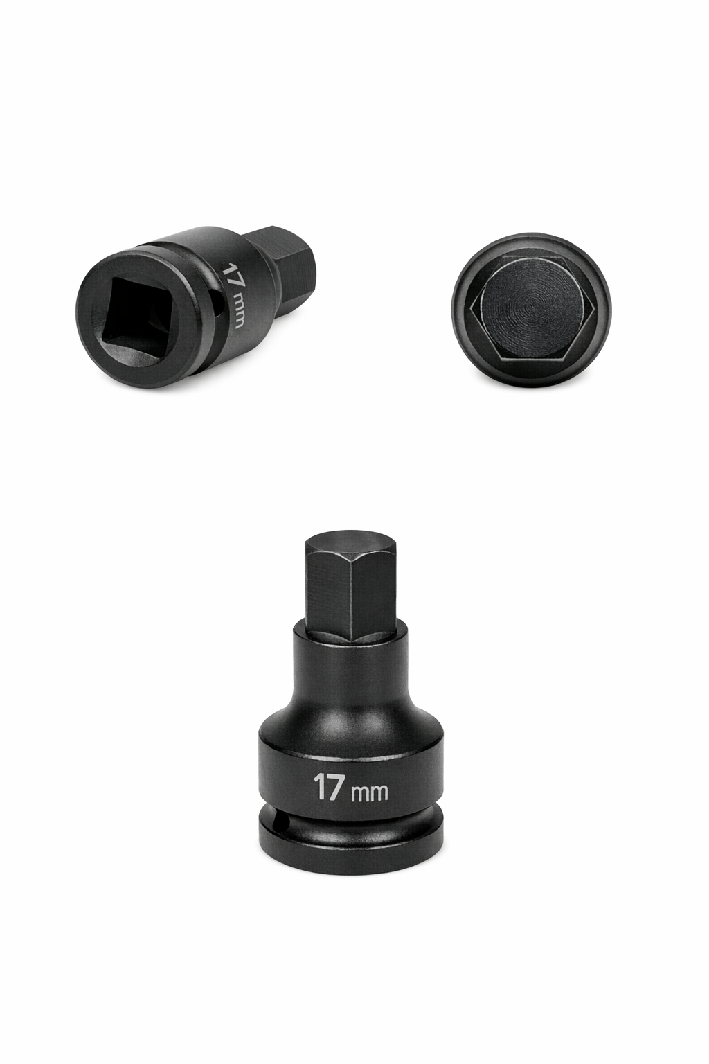 Dado para Broca de Impacto Estándar C 1/2 Hexagonal 17 mm - Imagen 2