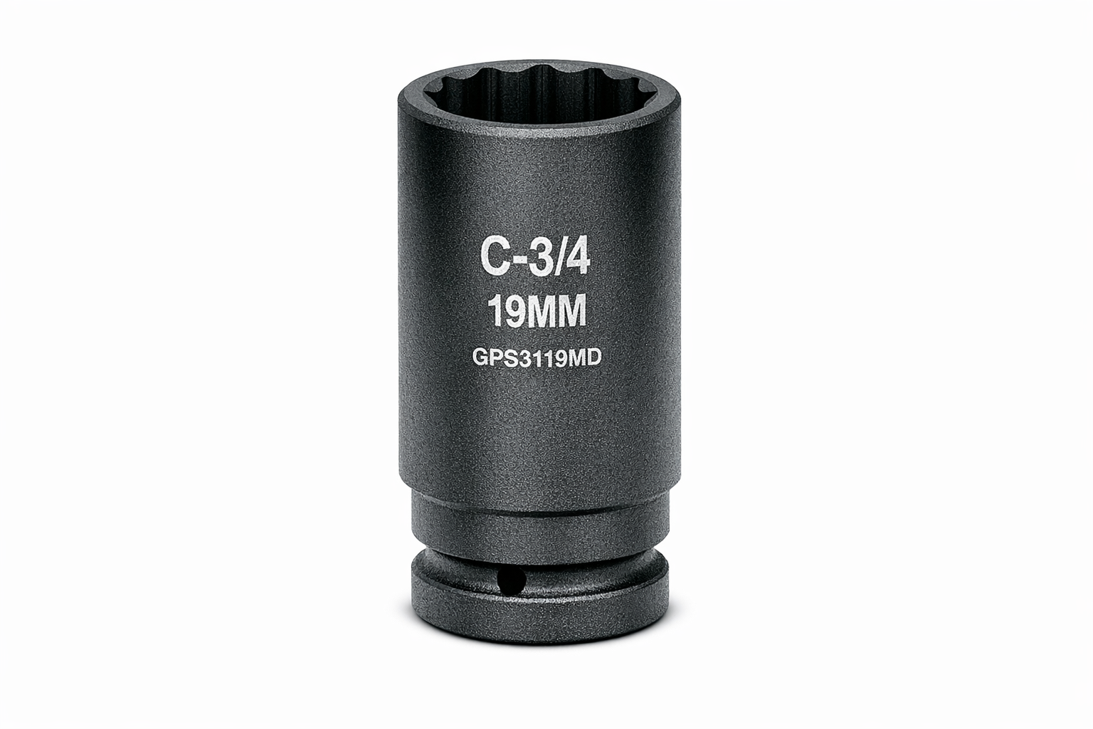 DADO IMPACTO PROFUNDO C-3/4 POLIGONAL 19MM