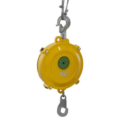 BALANCIN CARGA RETRACTIL CAPACIDAD 15 A 22KG CON CABLE LARGO 1.5MT
