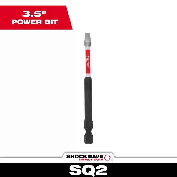 Broca eléctrica SHOCKWAVE™ para espacio de empotrado de impacto de 3-1/2" #2 L-3-1/2In