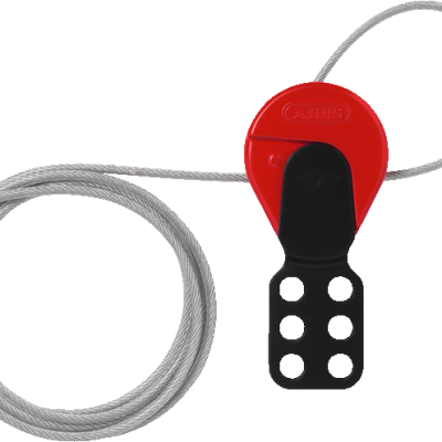 PINZA CON CABLE METALICO DE BLOQUEO UNIVERSAL AISLADO LARGO 5MT