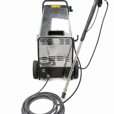 HIDROLAVADORA AGUA FRIA/CALIENTE INOX 10-130BAR DIESEL CAP 20LT 220V