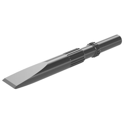 CINCEL PLANO CON ESTRÍA ACERO ANCHO 22MM LARGO 250MM