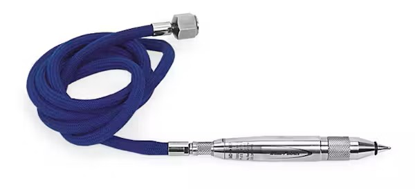 LAPIZ GRABADOR NEUMATICO 14.000RPM LARGO MANGUERA 59-1/2 1/4-18NPT SIN PUNTAS - Imagen 2