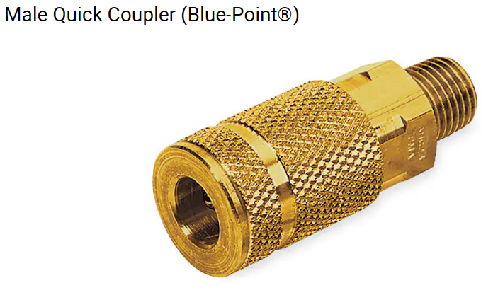 ACOPLE MACHO NEUMATICO HILO 1/4in-18NPT