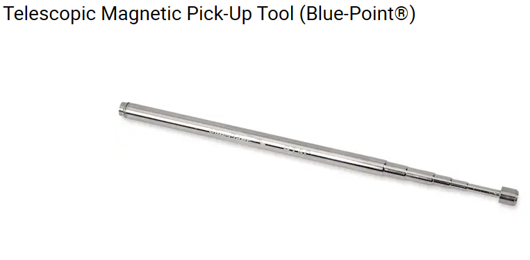 HERRAMIENTA ENGANCHE MAGNETICA TELESCOPICA CAP 2LB EXTENSION MAX 25-9/16IN LARGO 5-7/8IN CROMADO