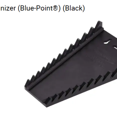 ORGANIZADOR LLAVES CON DIENTES DE PLASTICO INVERSA HASTA 12 LLAVES COLOR NEGRO