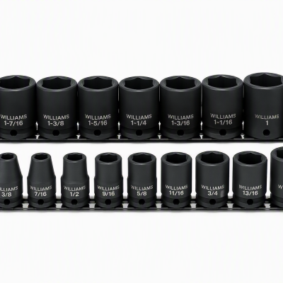 SET DADOS IMPACTO ESTANDAR C-1/2 HEXAGONAL 3/8 A 1-1/2IN 19PZ