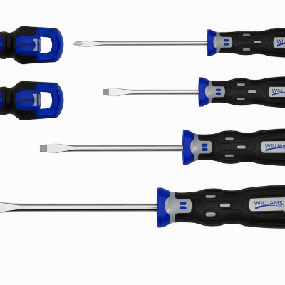 SET DESTORNILLADORES PUNTA PLANA LARGO DE 3-7/8 A 12-9/16IN 6PZ