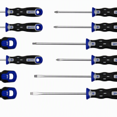 SET DESTORNILLADOR PLANO/PHIL/TORX 12pz