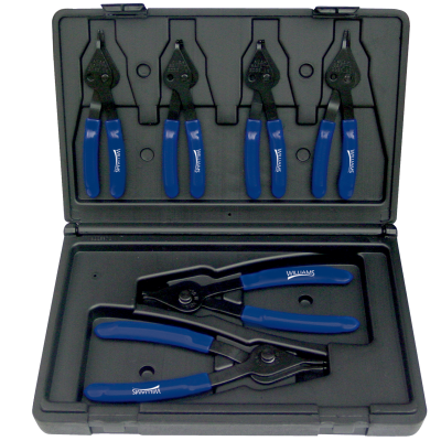 SET PINZAS ANILLO RETENCION EXTERNO / INTERNO EN CAJA 6PZ