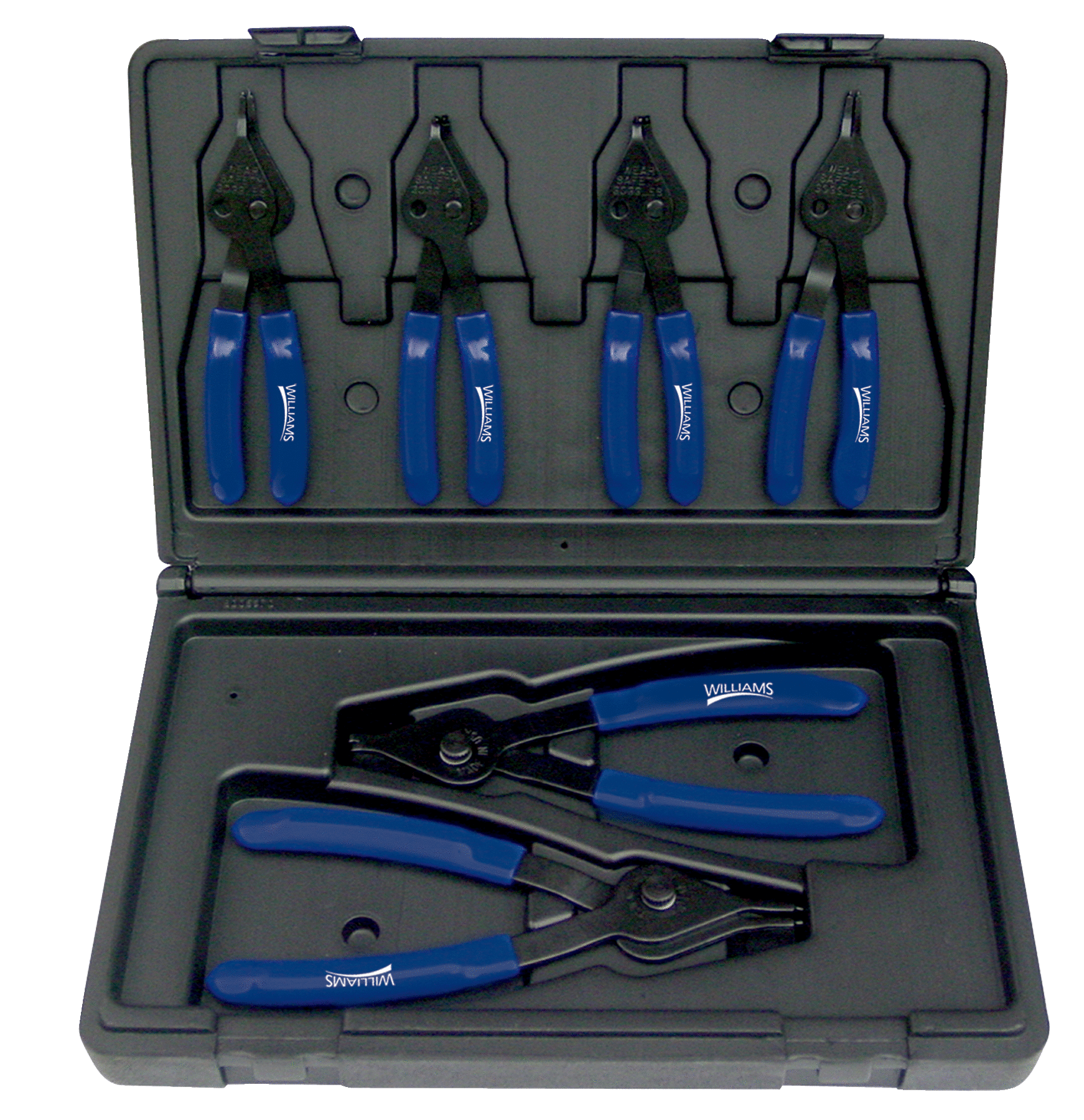 SET PINZAS ANILLO RETENCION EXTERNO / INTERNO EN CAJA 6PZ