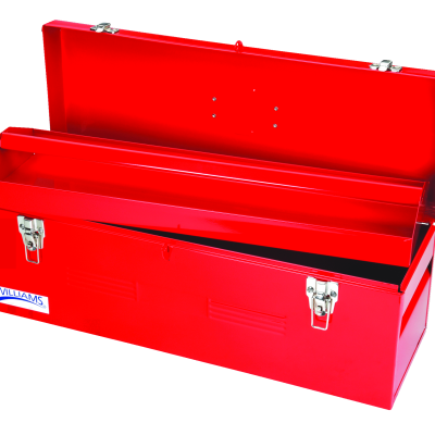 CAJA DE HERRAMIENTAS PLANA 9 X 9 X 26IN COLOR ROJO
