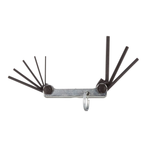 Juego de llaves hexagonal plegable - 8 piezas
