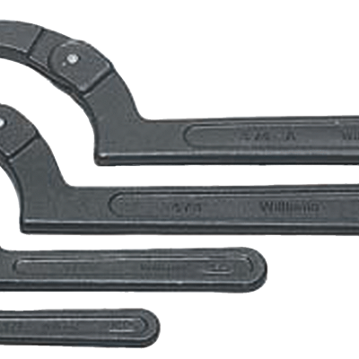SET LLAVES INGLESA CON GANCHO AJUSTABLE DE 5-3/8 A 17-1/2IN INDUSTRIAL 4PZ