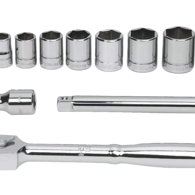 JUEGO DE HERRAMIENTAS SUPERTORQUE DE 12 PIEZAS DE 3/8 PULGADAS CON CAJA