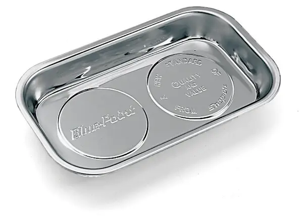 BANDEJA METALICA MAGNETICA RECTANGULAR 9-1/2 X 5-1/2IN
