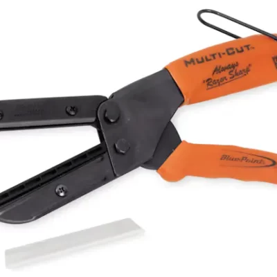 ALICATE PARA CORTE PLASTICO VINILO GOMA CUERO INCLUYE 3 HOJAS REEMPLAZO ACERO INOX